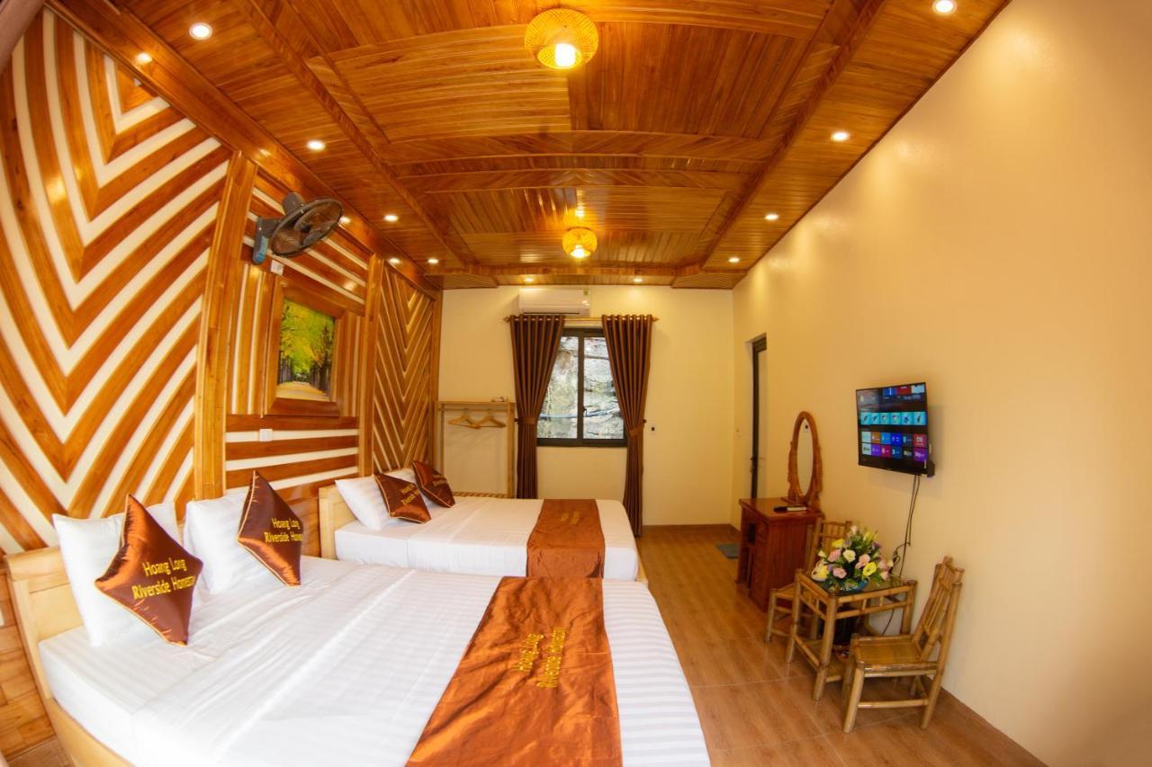 Hoanglong Riverside Homestay نينه بينه المظهر الخارجي الصورة